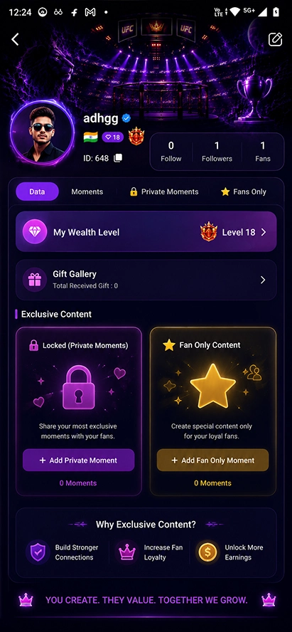Private & Fan Only Content